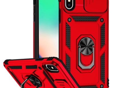 Sliding Camshield Holder Phone Case, For iPhone XR, For iPhone XS / X, For iPhone XS Max