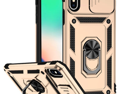 Sliding Camshield Holder Phone Case, For iPhone XR, For iPhone XS / X, For iPhone XS Max