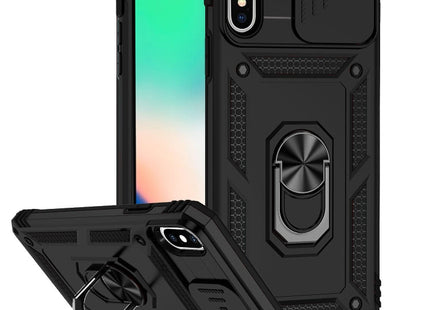 Sliding Camshield Holder Phone Case, For iPhone XR, For iPhone XS / X, For iPhone XS Max