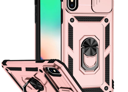Sliding Camshield Holder Phone Case, For iPhone XR, For iPhone XS / X, For iPhone XS Max