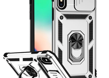 Sliding Camshield Holder Phone Case, For iPhone XR, For iPhone XS / X, For iPhone XS Max