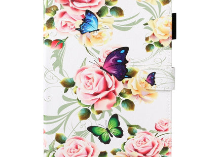 Cross Texture Painted Smart Leather Tablet Case, For iPad mini 2024 / mini 6