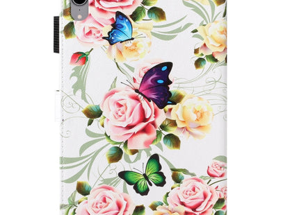 Cross Texture Painted Smart Leather Tablet Case, For iPad mini 2024 / mini 6