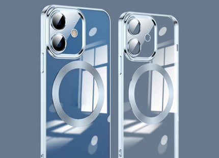 MagSafe Magnetic Electroplated Phone Case, For iPhone 12 mini, For iPhone 12, For iPhone 12 Pro, For iPhone 12 Pro Max