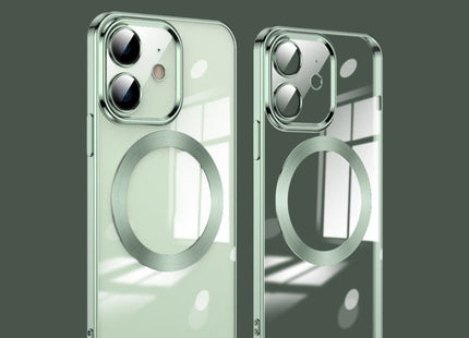 MagSafe Magnetic Electroplated Phone Case, For iPhone 12 mini, For iPhone 12, For iPhone 12 Pro, For iPhone 12 Pro Max