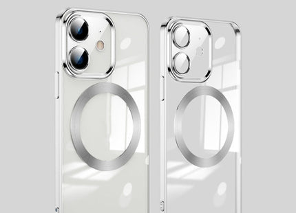 MagSafe Magnetic Electroplated Phone Case, For iPhone 12 mini, For iPhone 12, For iPhone 12 Pro, For iPhone 12 Pro Max