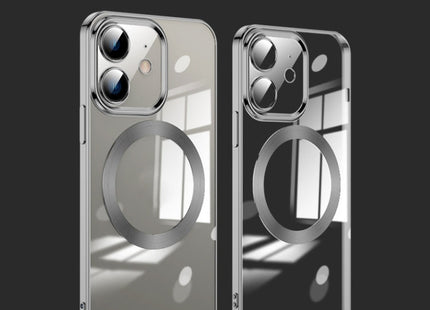 MagSafe Magnetic Electroplated Phone Case, For iPhone 12 mini, For iPhone 12, For iPhone 12 Pro, For iPhone 12 Pro Max