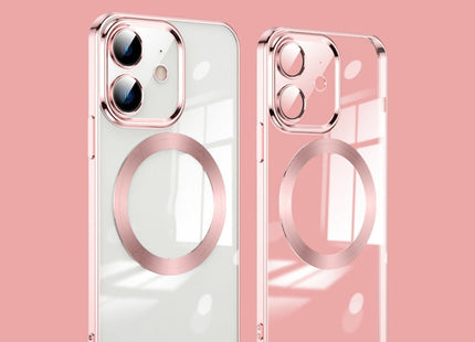 MagSafe Magnetic Electroplated Phone Case, For iPhone 12 mini, For iPhone 12, For iPhone 12 Pro, For iPhone 12 Pro Max