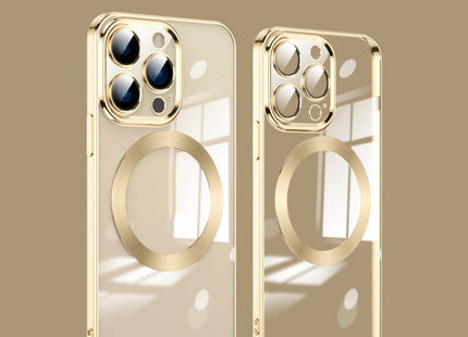 MagSafe Magnetic Electroplated Phone Case, For iPhone 12 mini, For iPhone 12, For iPhone 12 Pro, For iPhone 12 Pro Max