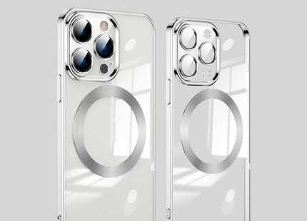 MagSafe Magnetic Electroplated Phone Case, For iPhone 12 mini, For iPhone 12, For iPhone 12 Pro, For iPhone 12 Pro Max