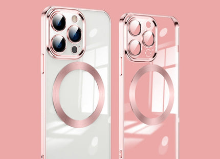 MagSafe Magnetic Electroplated Phone Case, For iPhone 12 mini, For iPhone 12, For iPhone 12 Pro, For iPhone 12 Pro Max