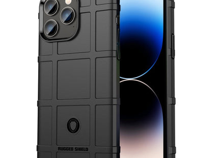 Rugged Shield Full Coverage Shockproof TPU Case, For iPhone 14, For iPhone 14 Pro, For iPhone 14 Plus, For iPhone 14 Pro Max
