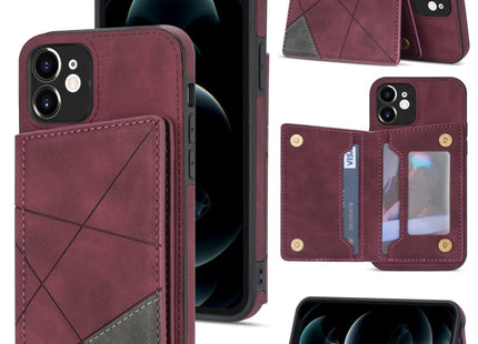 Line Card Holder Phone Case, For iPhone 12 mini, For iPhone 12, For iPhone 12 Pro, For iPhone 12 Pro Max