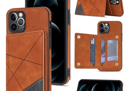 Line Card Holder Phone Case, For iPhone 12 mini, For iPhone 12, For iPhone 12 Pro, For iPhone 12 Pro Max