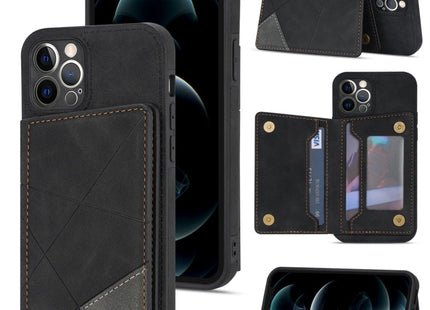 Line Card Holder Phone Case, For iPhone 12 mini, For iPhone 12, For iPhone 12 Pro, For iPhone 12 Pro Max