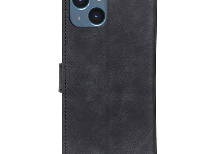 KHAZNEH Retro Texture Leather Phone Case, For iPhone 14, For iPhone 14 Plus, For iPhone 14 Pro, For iPhone 14 Pro Max
