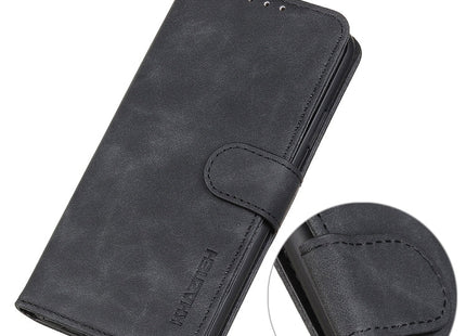 KHAZNEH Retro Texture Leather Phone Case, For iPhone 14, For iPhone 14 Plus, For iPhone 14 Pro, For iPhone 14 Pro Max