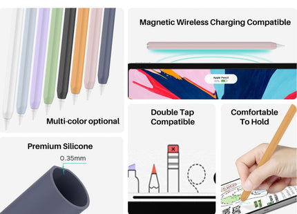 DUX DUCIS Stoyobe Ultra-thin Silicone Protective Case for Apple Pencil Pro / 2