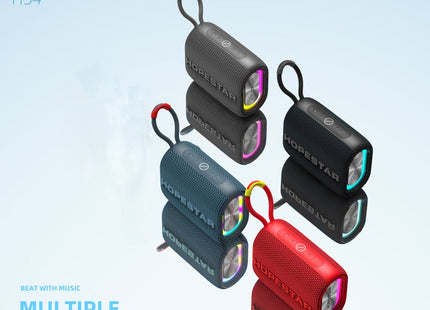 HOPESTAR H54 RGB Light TWS Waterproof Wireless Bluetooth Speaker
