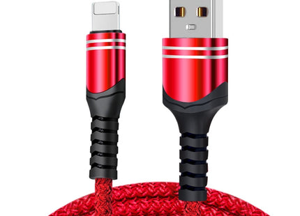 6A Woven Style USB Charging Cable, Cable Length: 1m, USB-C / Type-C, Micro USB, 8 Pin
