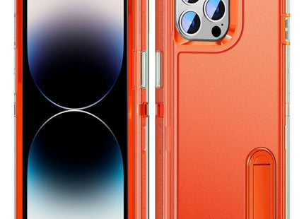 3 in 1 Rugged Holder Phone Case, For iPhone 14 Pro, For iPhone 14 Pro Max