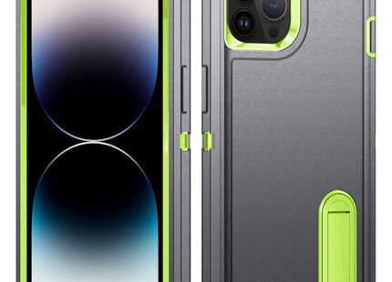 3 in 1 Rugged Holder Phone Case, For iPhone 14 Pro, For iPhone 14 Pro Max