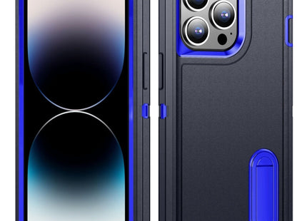3 in 1 Rugged Holder Phone Case, For iPhone 14 Pro, For iPhone 14 Pro Max