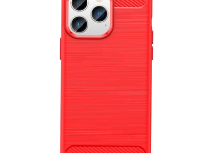 Brushed Texture Carbon Fiber TPU Phone Case, For iPhone 14 Plus, For iPhone 14, For iPhone 14 Pro, For iPhone 14 Pro Max