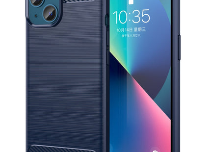Brushed Texture Carbon Fiber TPU Phone Case, For iPhone 14 Plus, For iPhone 14, For iPhone 14 Pro, For iPhone 14 Pro Max
