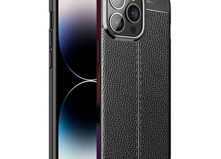 Litchi Texture TPU Phone Case, For iPhone 14 Pro, For iPhone 14 Pro Max, For iPhone 14 Plus