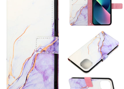 Marble Pattern Flip Leather Phone Case, For iPhone 14, For iPhone 14 Plus, For iPhone 14  Pro  Max, For iPhone 14  Pro
