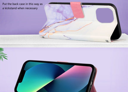 Marble Pattern Flip Leather Phone Case, For iPhone 14, For iPhone 14 Plus, For iPhone 14  Pro  Max, For iPhone 14  Pro