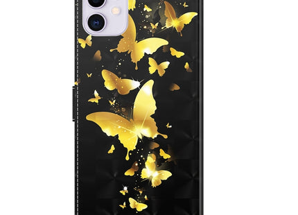 3D Painting Pattern Flip Leather Phone Case, For iPhone 14, For iPhone 14 Plus