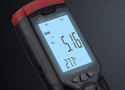 BENETECH GT8911 Handheld Digital LCD Hot Wire Anemometer, GT8911 Hot Wire Anemometer