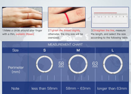 JAKCOM R5 Smart Ring Multifunction Smart Wear Ring, Size:S