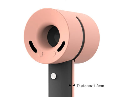 Hairdryer Shockproof Silicone Protective Case For Dyson(Coral Orange)