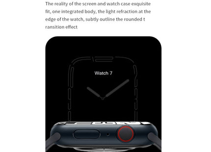 Watch 8 Max 1.85 inch Wireless Charging Bluetooth Call NFC Smartwatch