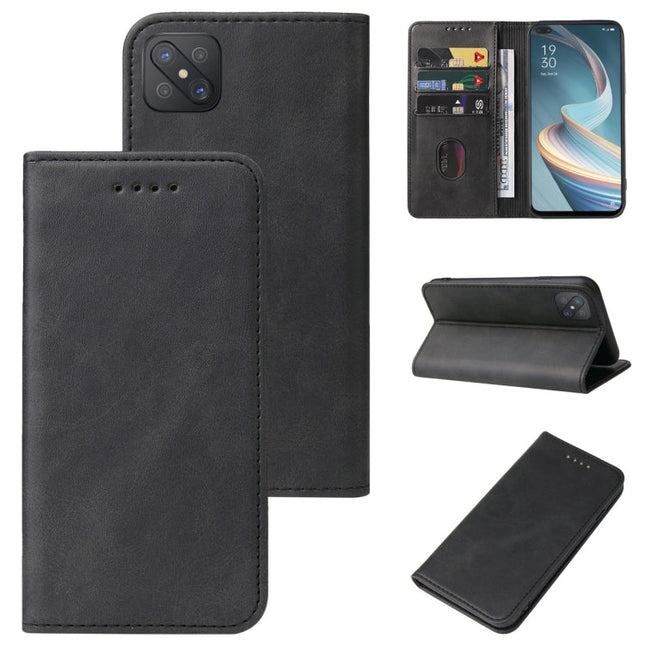 Magnetic Closure Leather Phone Case, For OPPO Reno4 Z 5G, For OPPO Reno5 F, For OPPO Reno7 4G, For OPPO Reno4 Pro, For OPPO Reno7 5G Global / Find X5 Lite, For OPPO Reno7 SE 5G, For OPPO Reno8 Lite, For OPPO Reno8 Pro, For OPPO Reno4 Pro 5G