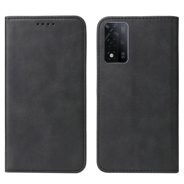 Magnetic Closure Leather Phone Case, For OPPO A93s 5G, For OPPO A94, For OPPO F17 Pro, For OPPO F19, For OPPO F19 Pro+ 5G, For OPPO F19s 5G, For OPPO F21 Pro 5G, For OPPO Find X3