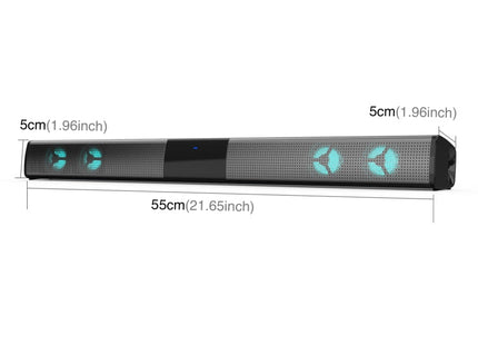 BS-28E RGB Colorful Atmosphere Light Bluetooth Speaker, BS-28E