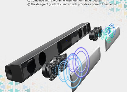 BS-28E RGB Colorful Atmosphere Light Bluetooth Speaker, BS-28E