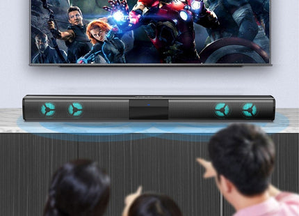 BS-28E RGB Colorful Atmosphere Light Bluetooth Speaker, BS-28E