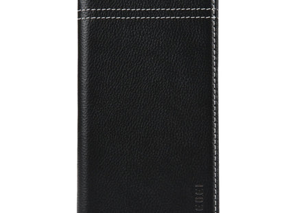 GEBEI Top-grain Horizontal Flip Leather Phone Case, For iPhone 13