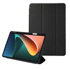Solid Color 3-folding Leather Tablet Case, For Xiaomi Pad 5