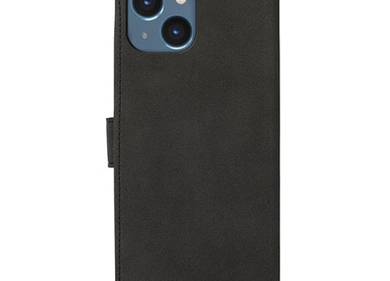 KHAZNEH Matte Texture Leather Phone Case, For iPhone 15
