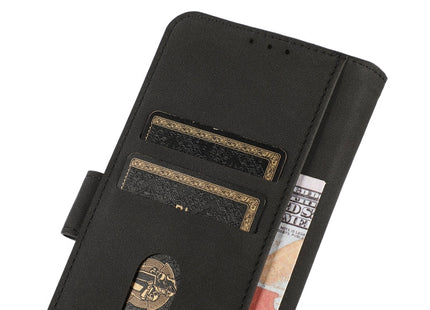 KHAZNEH Matte Texture Leather Phone Case, For iPhone 15