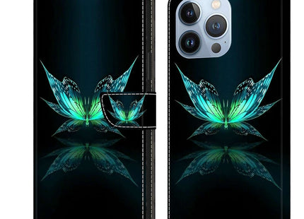 Crystal 3D Shockproof Protective Leather Phone Case, For iPhone 13 Pro