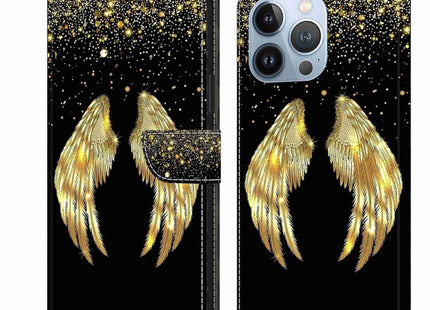 Crystal 3D Shockproof Protective Leather Phone Case, For iPhone 13 Pro