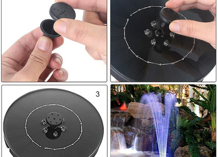 Solar Fountain Pump with LED Light, Fountain Pump with LED Light