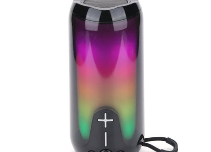 T&G TG651 Portable LED Wireless Bluetooth Speaker Outdoor TWS Subwoofer(Black)